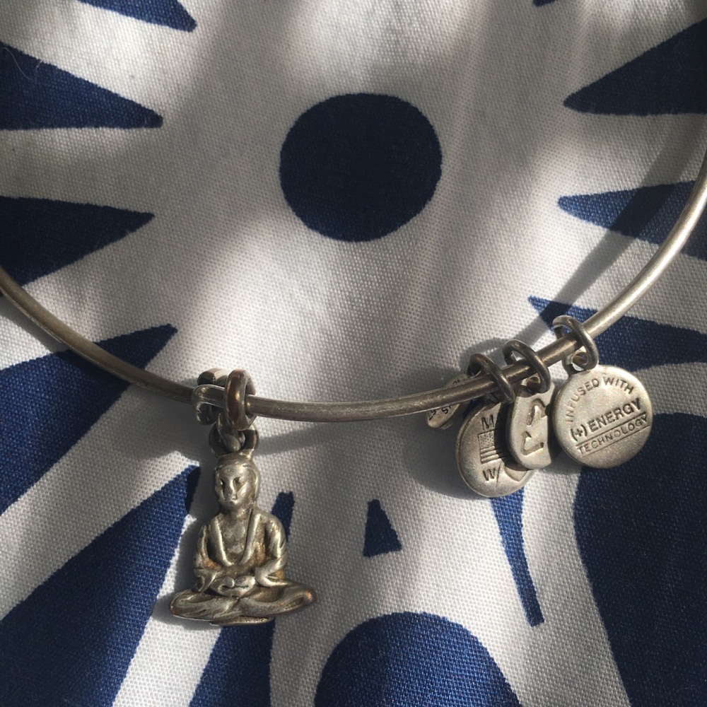 Buddha Alex and Ani Charm Bracelet
